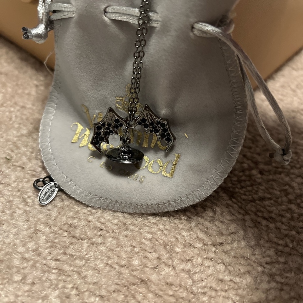 Vivienne Westwood batwing necklace